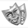 Comedy Tragedy Pin - The Best Gift and Present Ideas for Actors and Actresses
